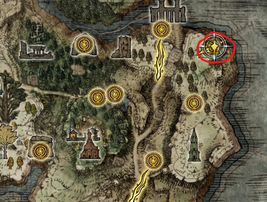 impaler's catacomb location map elden ring