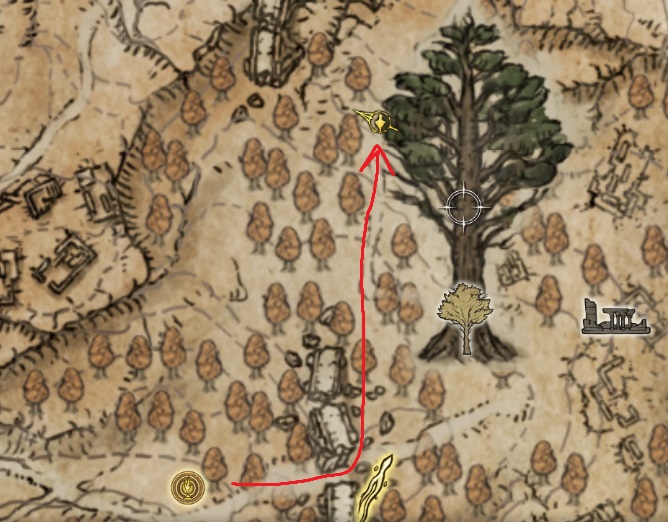 bower of bounty route to seed altus plateau elden ring