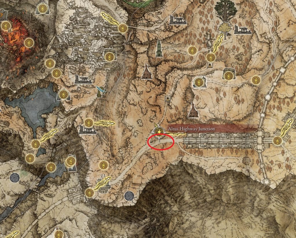 location of altus plateau night cavalry elden ring