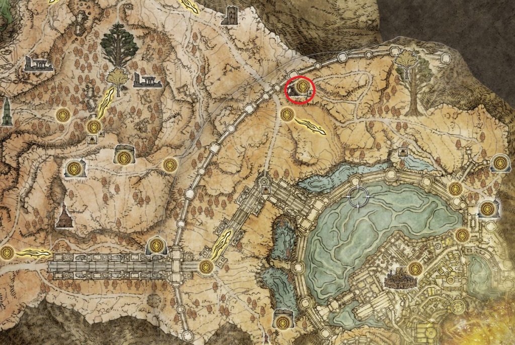 location of bell bearing altus hermit merchants shack elden ring