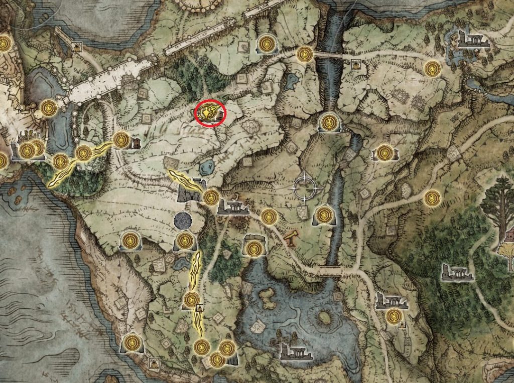 location of bell bearing limgrave hunter shack elden ring