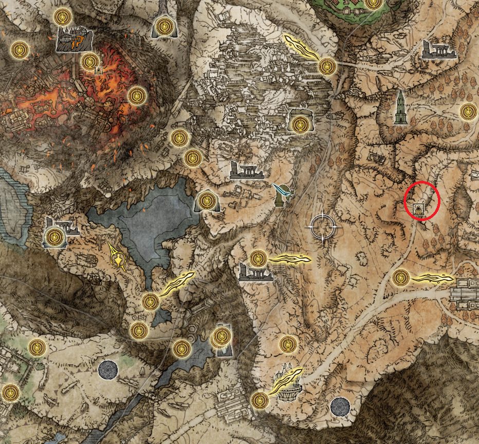 location of map for altus plateau elden ring