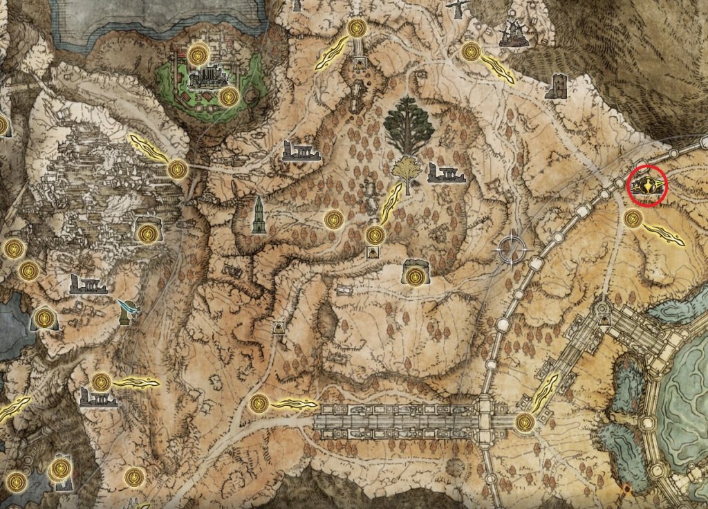 location of merchant northern capital outskirts elden ring
