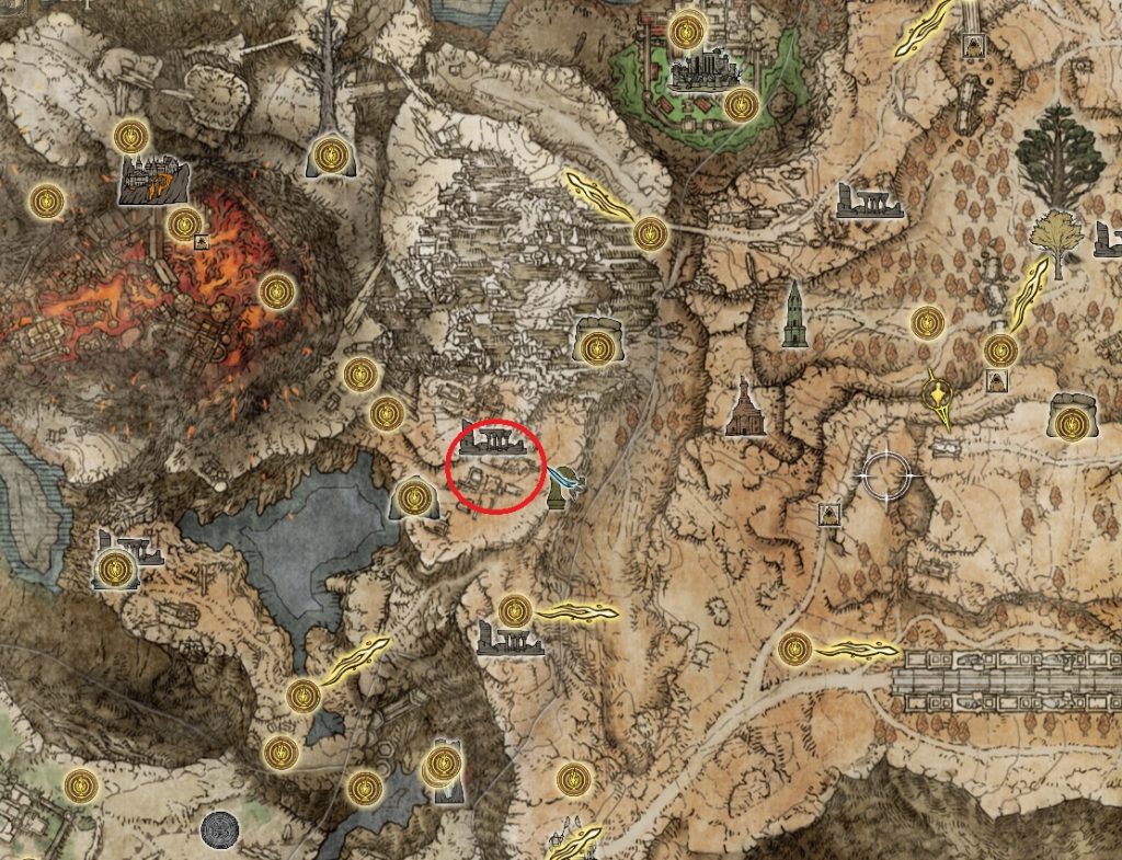 location of tibia summons elden ring