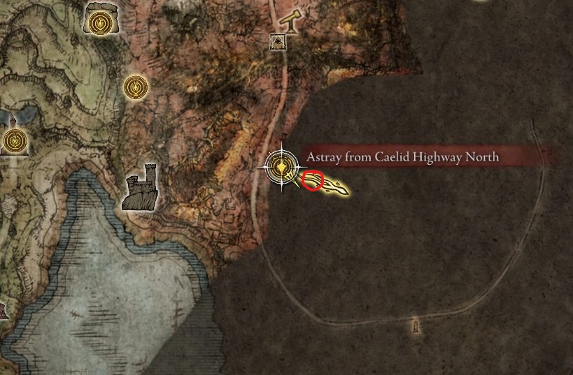 caelid nomadic merchant 1 map elden ring