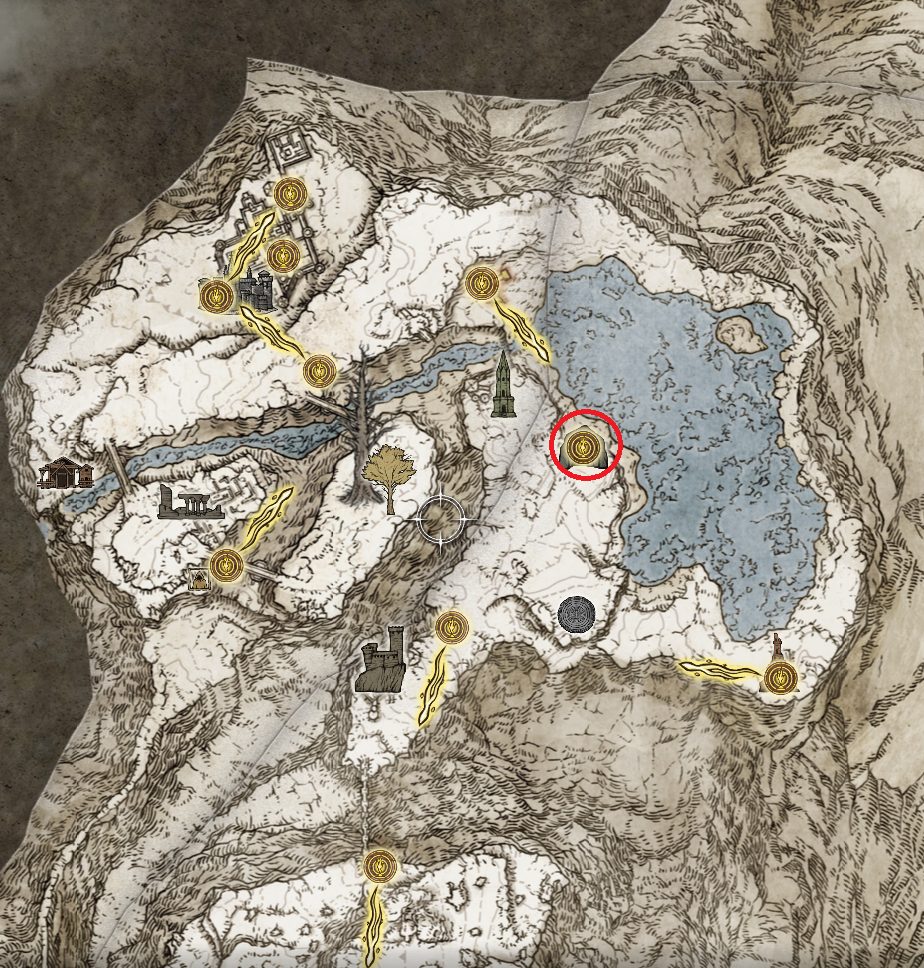 spiritcaller cave location mountaintops of the giants elden ring
