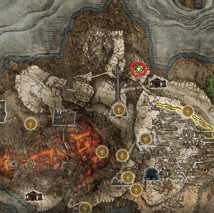 scavengers curved sword map location elden ring