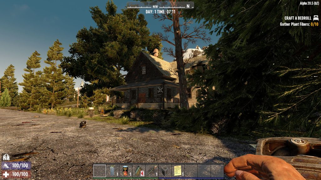 open world zombie survival crafting game pc