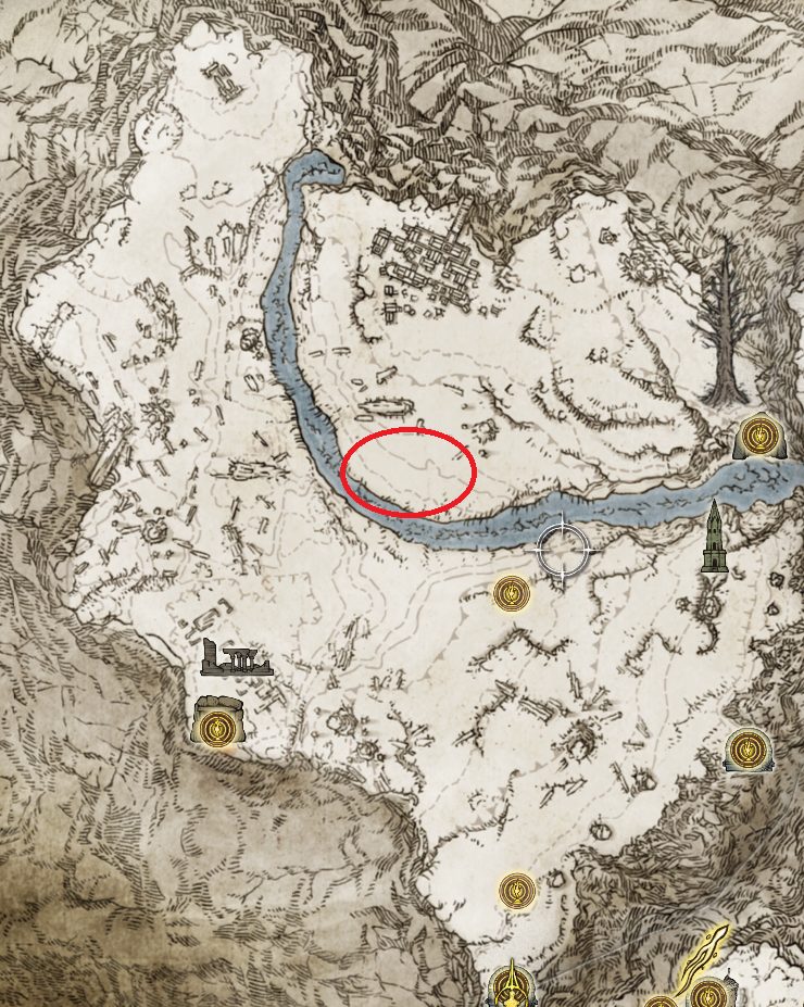 location of ash of war white shadow lure consecrated snowfield elden ring