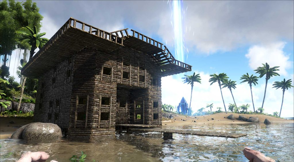 open world survival crafting games ark survival evolved extensive building