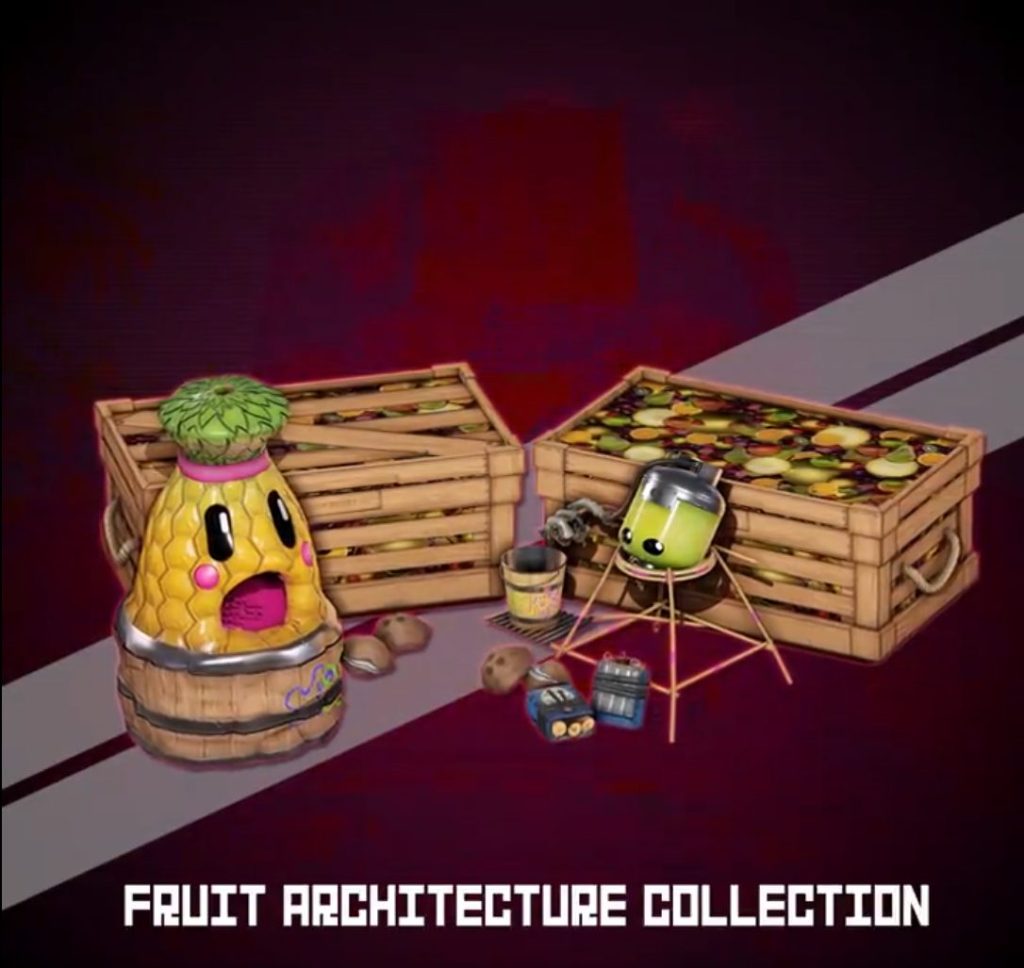fruit architecture collection skin set console