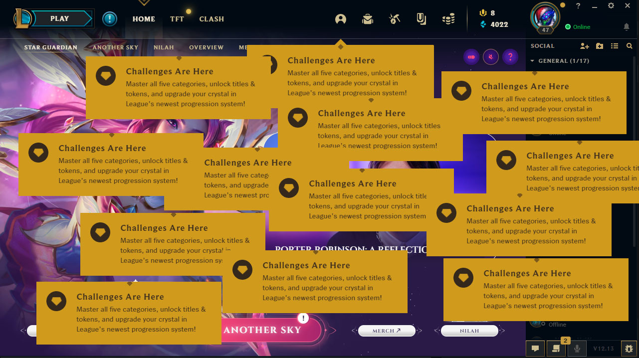 How to Hide the League of Legends Client's Challenges Are Here  Notification: You Can't - EIP Gaming