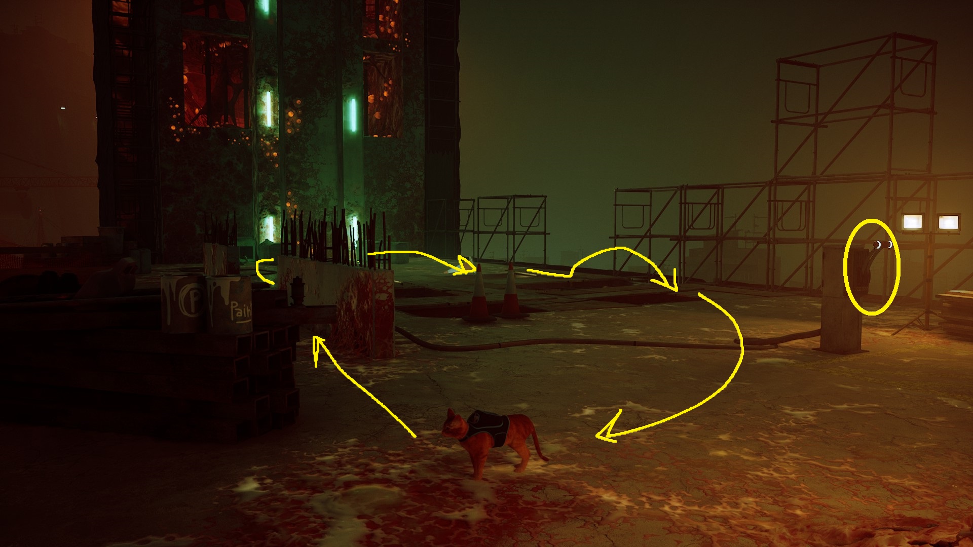 What are the Zurks in Stray, the cyberpunk cat game?