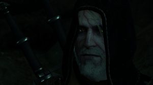 Geralt in the Wandering in the Dark Quest in The Witcher 3