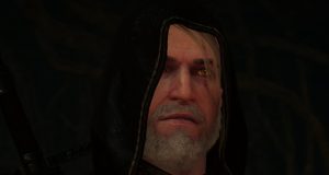 Geralt in the Whispering Hillock Quest in The Witcher 3