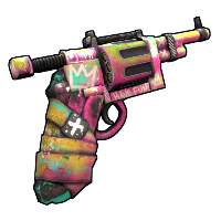 colorful revolver