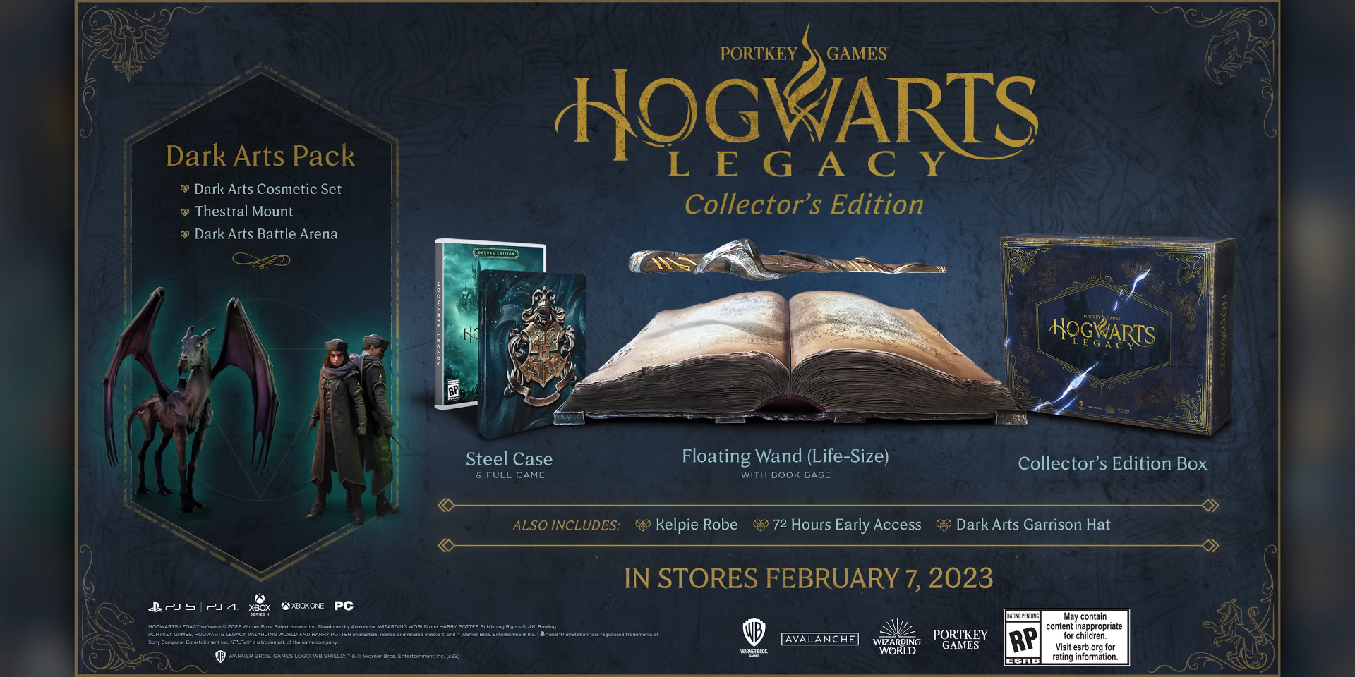 hogwarts legacy dark arts pack