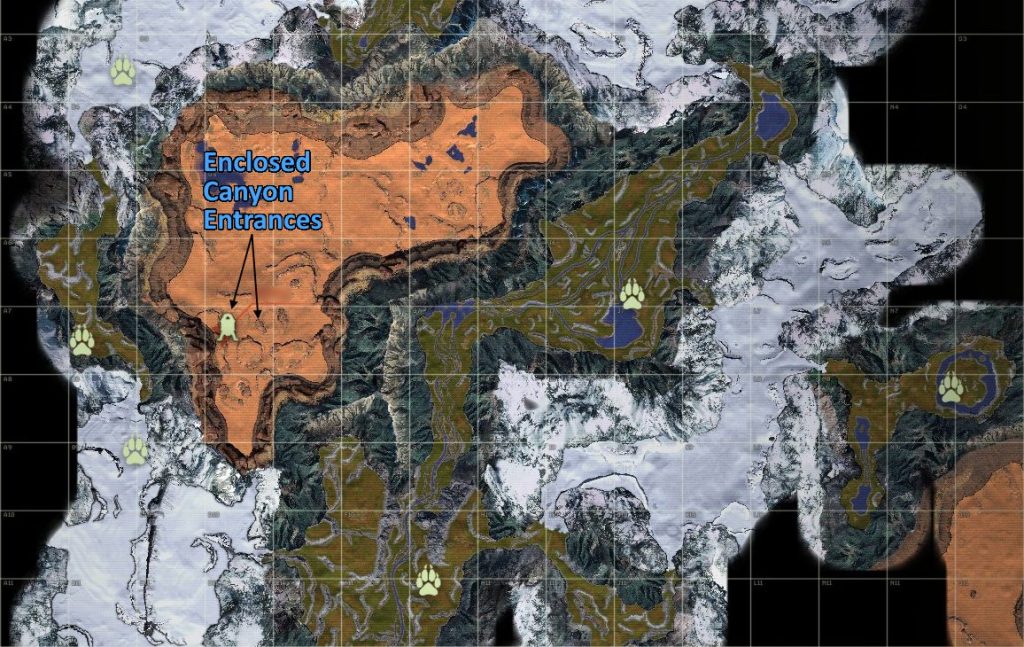icarus lupine extermination mission walkthrough map objectives canyon entrances