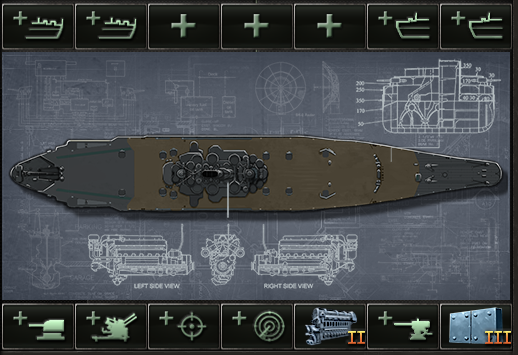 middle of the ship designer in hearts of iron 4