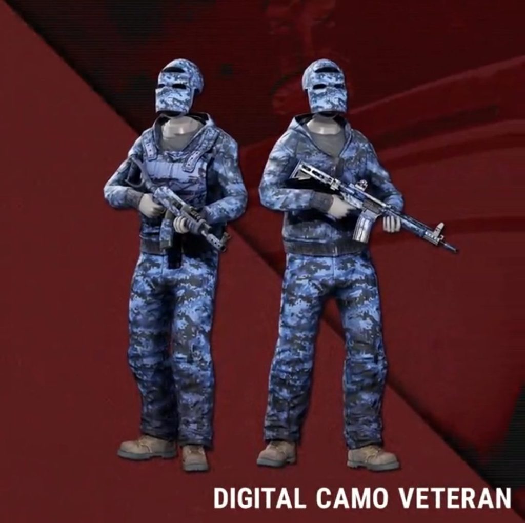 New Skins For Rust Console Pc September Nd Digital Camo Set