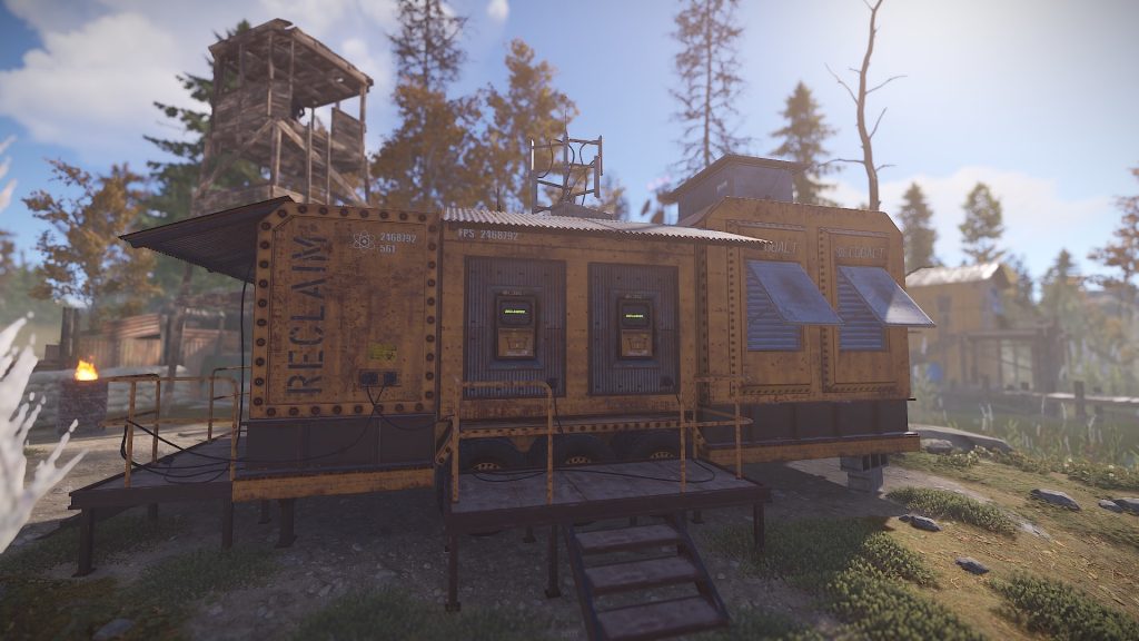 reclaim station in bandit camp replacing the old one from previous softcore mode
