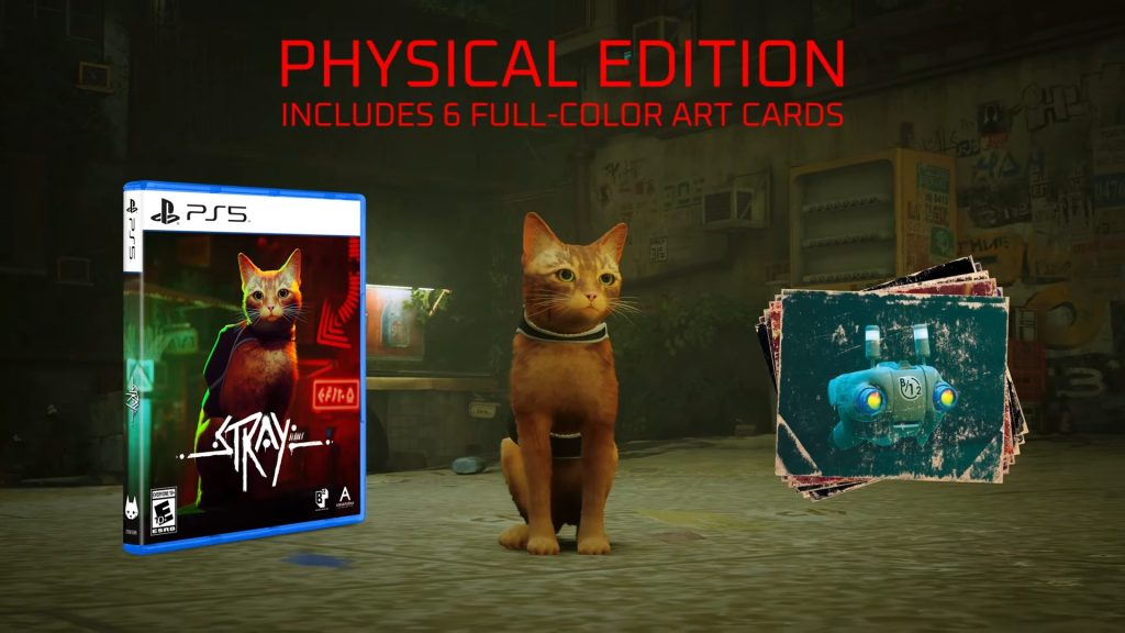stray physical edition ps4 art cards