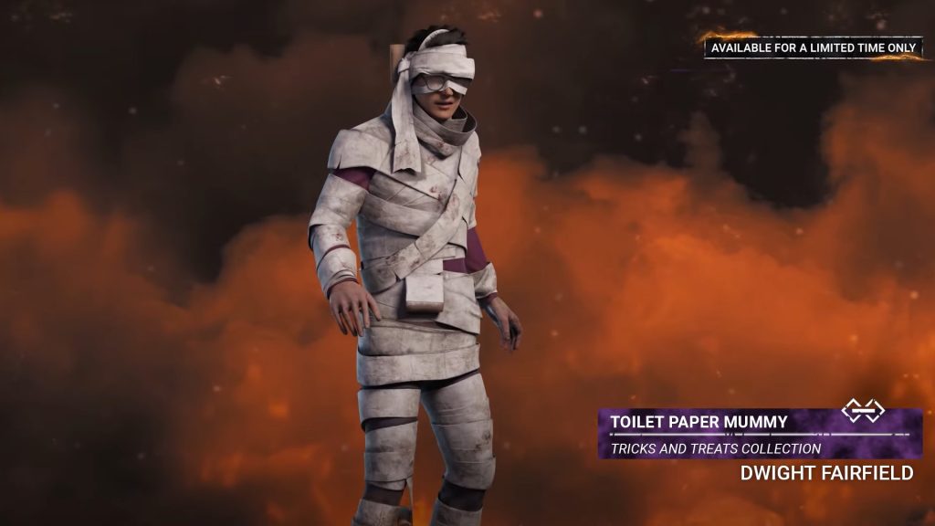 dead by daylight haunted by daylight toilet paper mummy
