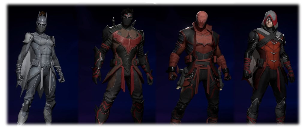 demon suit style gotham knights