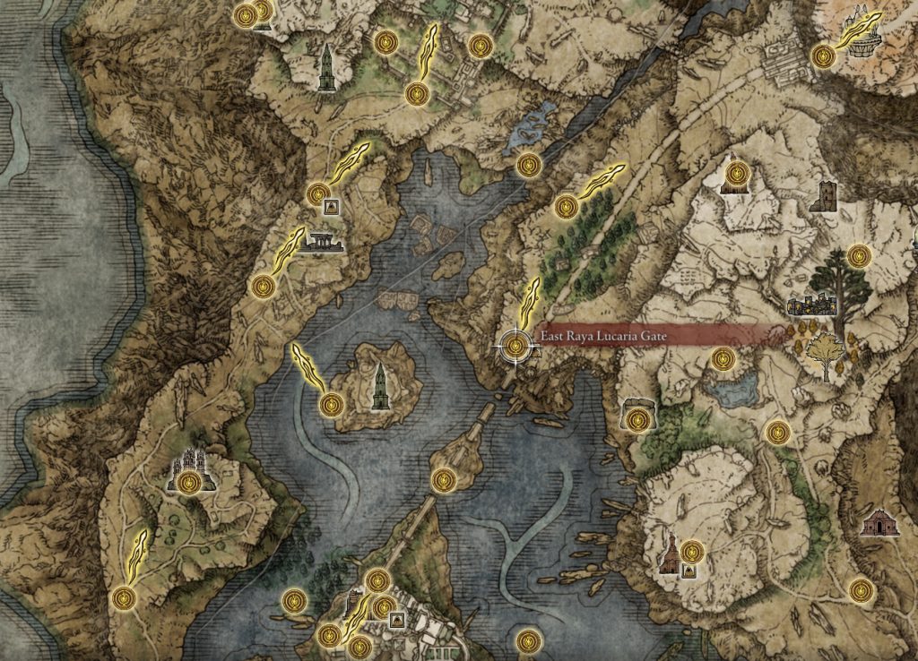 east raya lucaria gate location site of grace elden ring