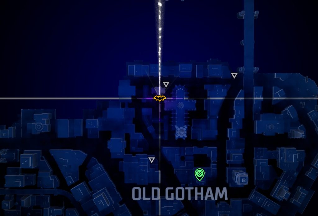 gk gotham city cathedral map