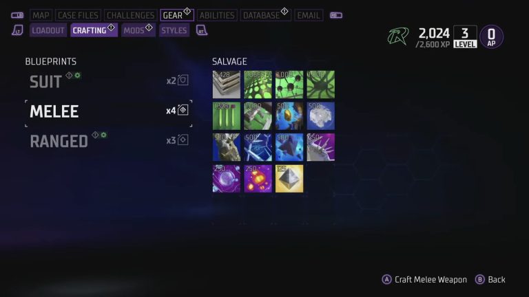 gotham knights crafting system how to craft