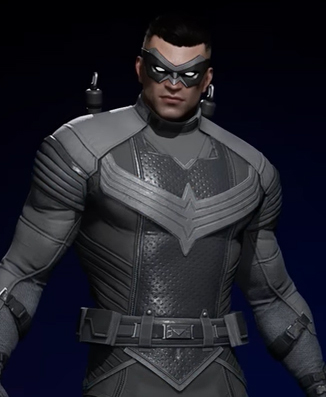 nightwing suit colorway chroma gray ghost