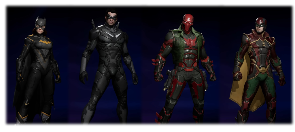 titan suit style gotham knights