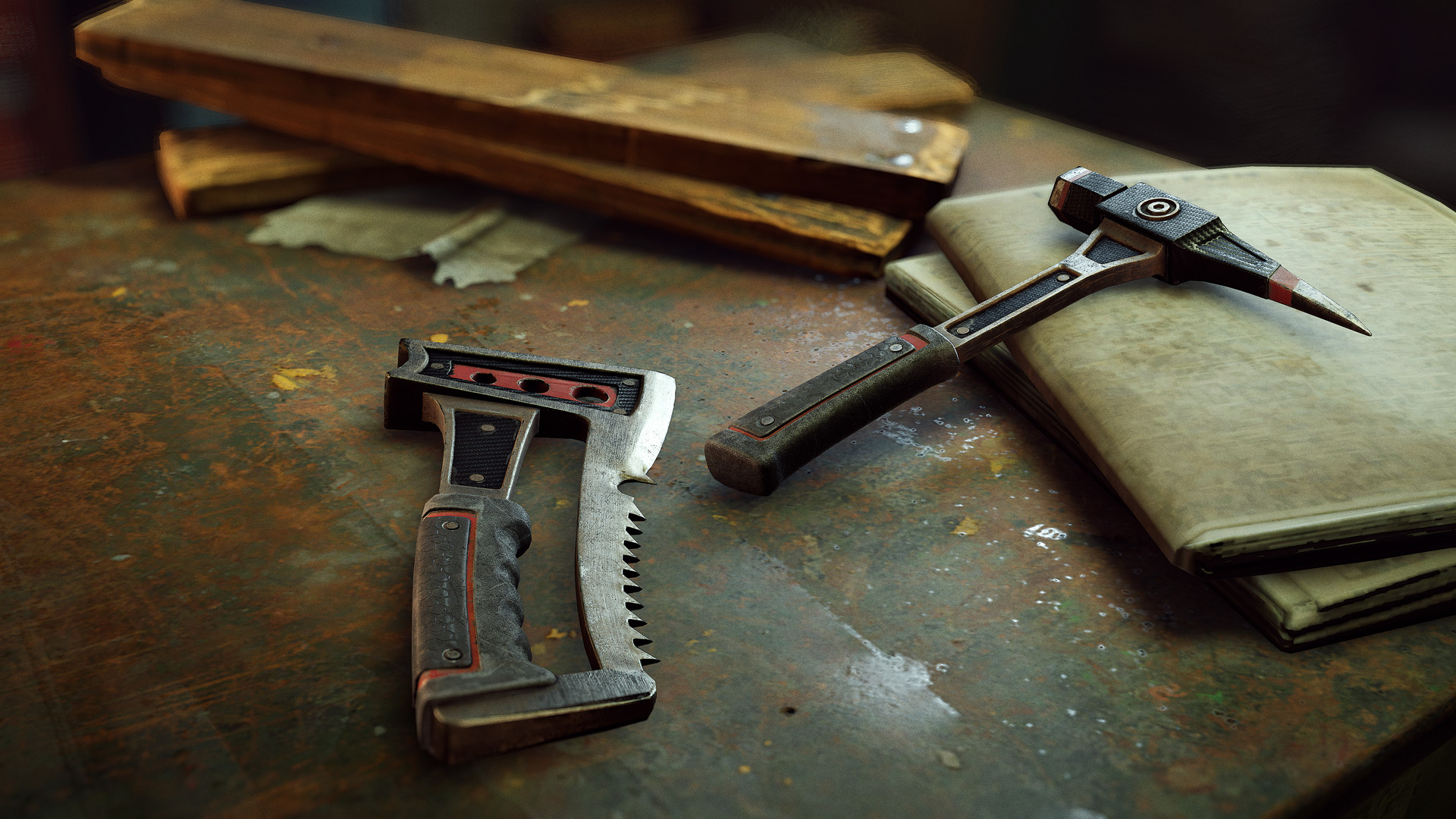 lumberjack tools metal