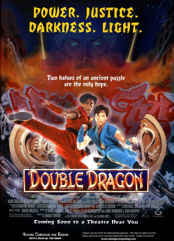 doubledragon1994 worstvideogamemovies