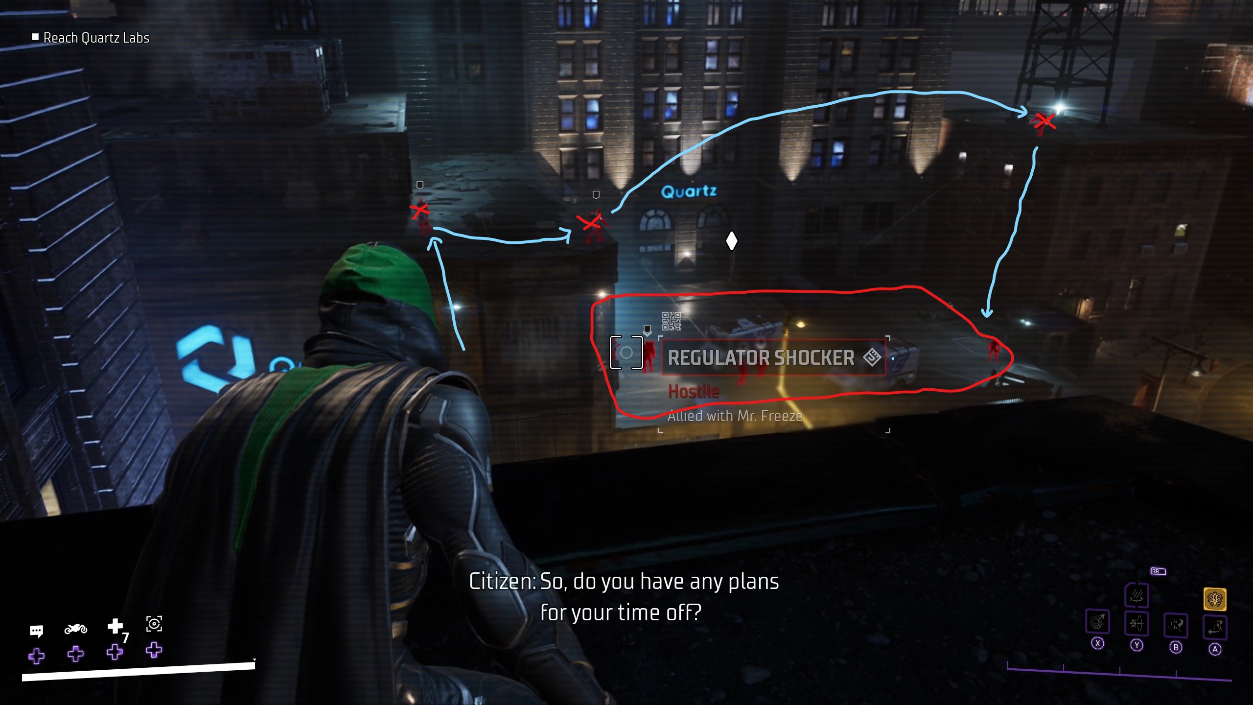 Gotham Knights Case File 1.3 Quartz Lab guide: Where to find Dr. Upshot's  Office