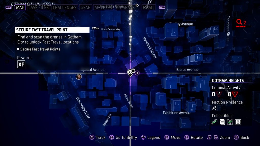 gotham knights fast travel 7 map