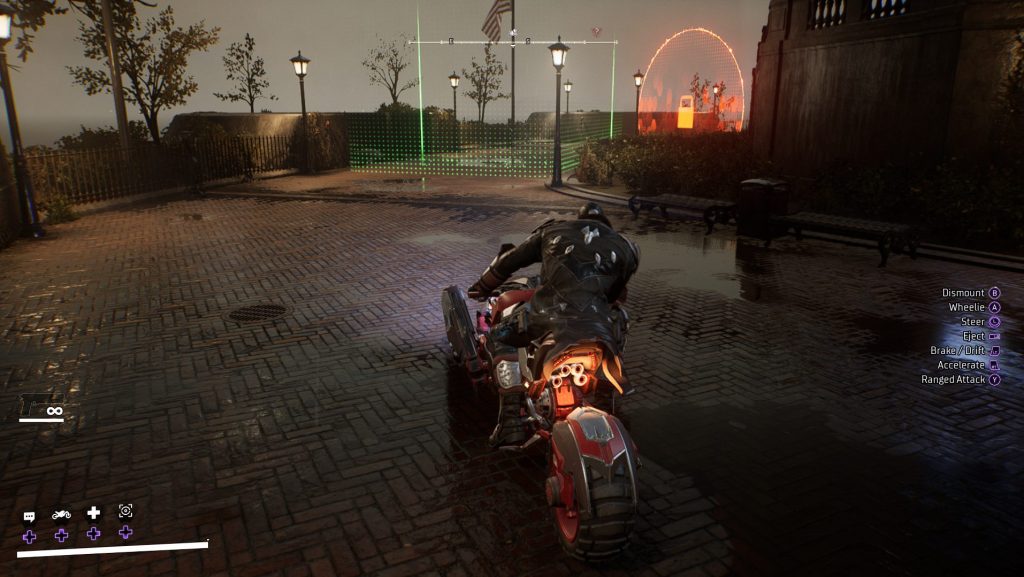 gotham knights time trial batcycle lock out