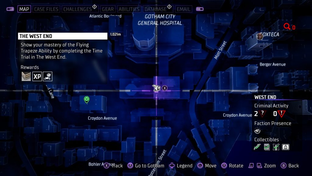 gotham knights time trial nightwing 4 map