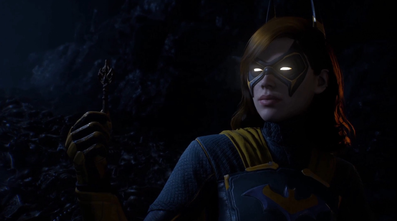 Batgirl Investigates a Murder in Gotham Knights Gameplay Footage