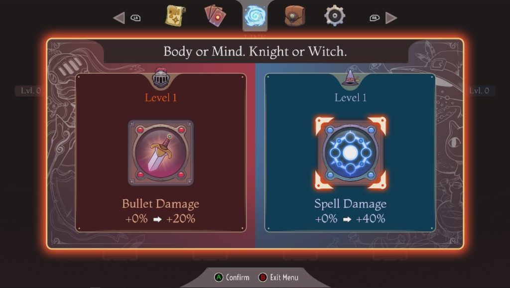 the knight witch leveling