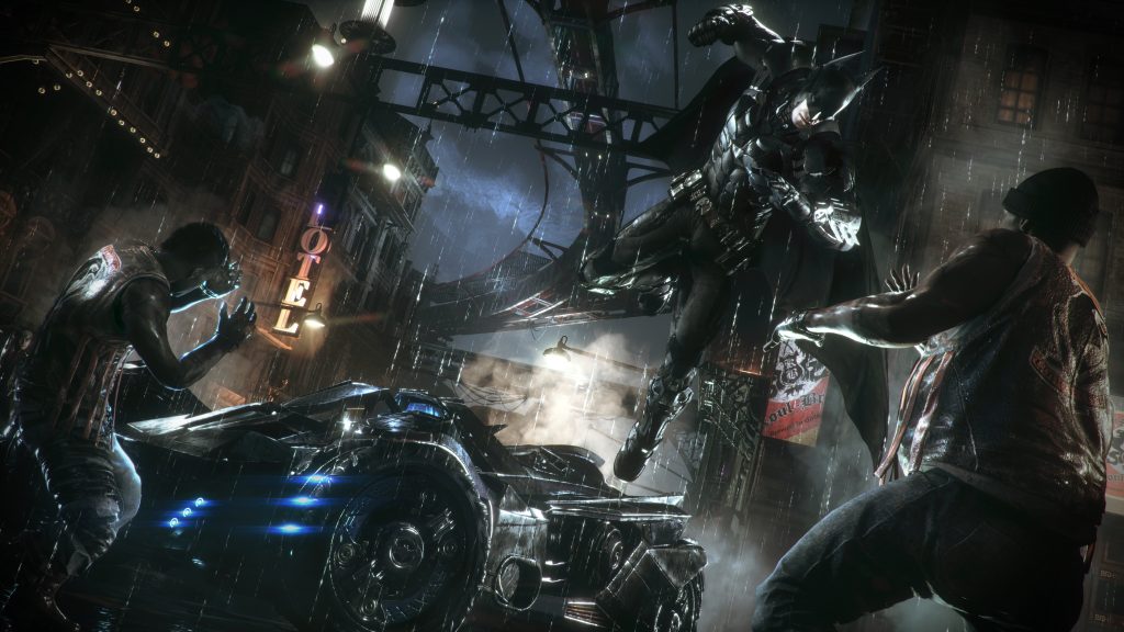 batman looking really cool arkham knight