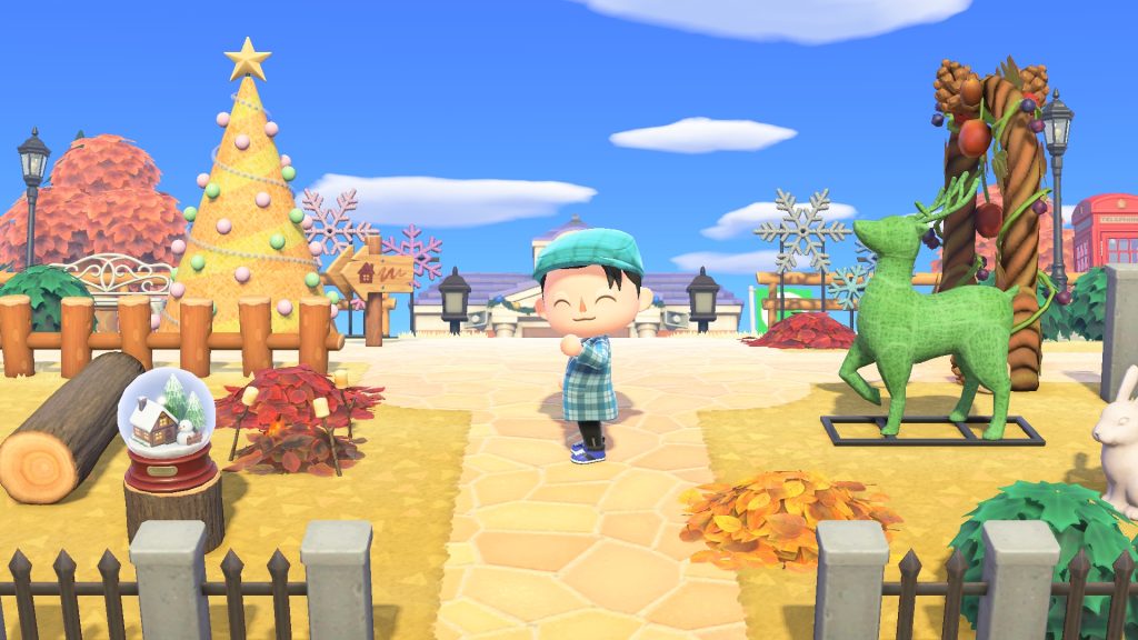 Best Games To Play On Christmas- Animal Crossing New Horizons- Toy Day Decorations
