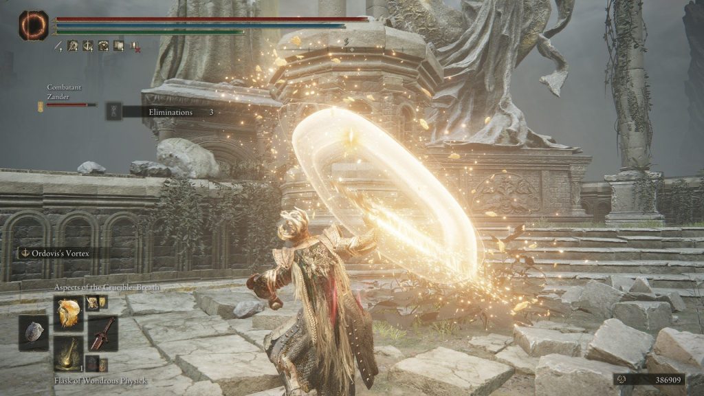 elden ring holy crucible knight in action best builds for the colosseum elden ring 