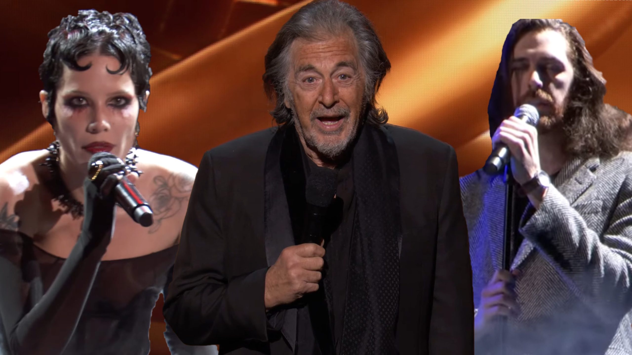 Al Pacino presented Christopher Judge with his award for best performa