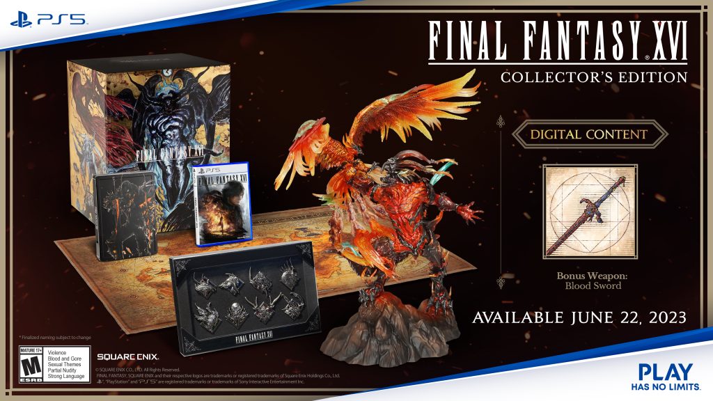 final fantasy xvi collector's edition