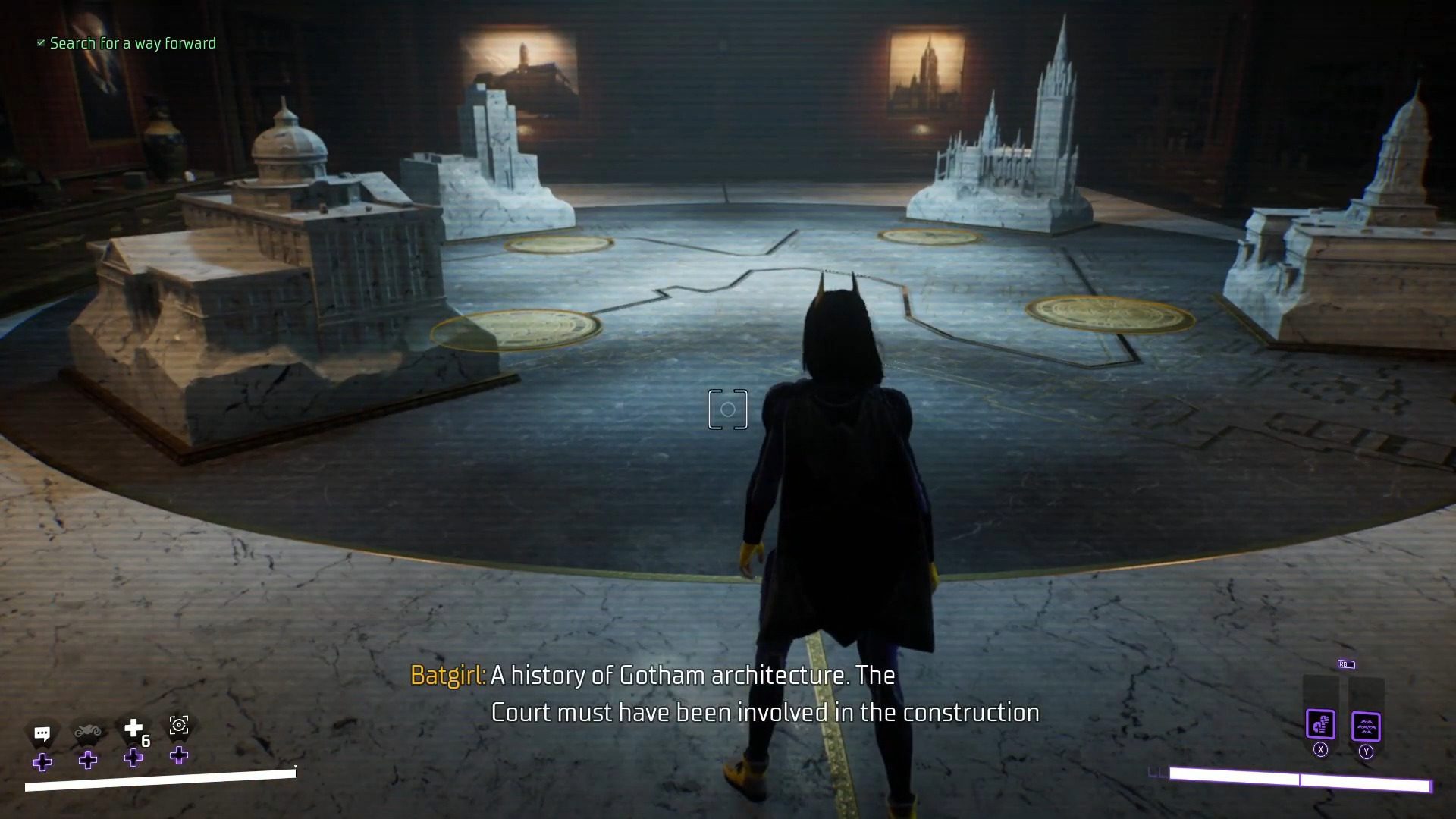Cách giải câu đố sàn trong khách sạn Orchard có hình ảnh Gotham Knights