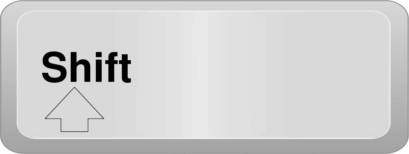 computer key shift t