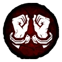 dead by daylight status effect icon incapacitated