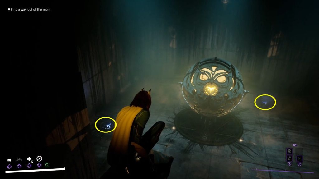 floor switches how to find a way out of the owl sphere head room gotham knights puzzle